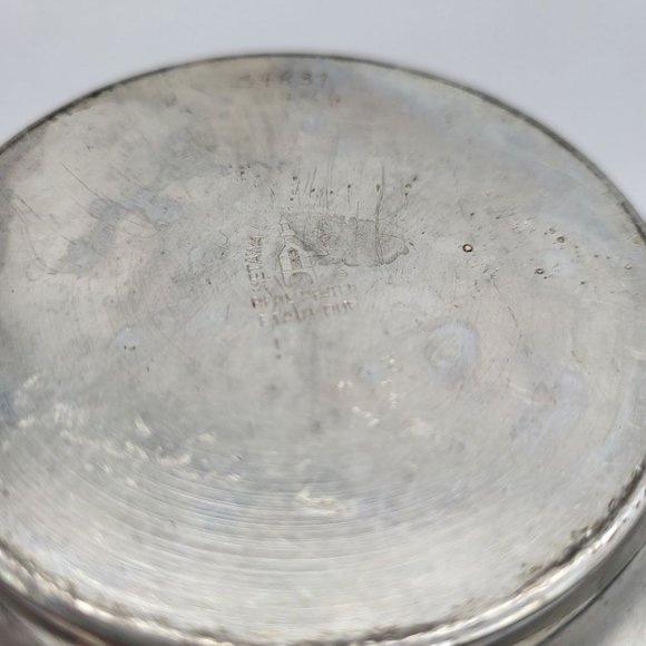 Vintage Metawa Holland Pewter MCM Art Deco Teapot - Picture 8 of 9